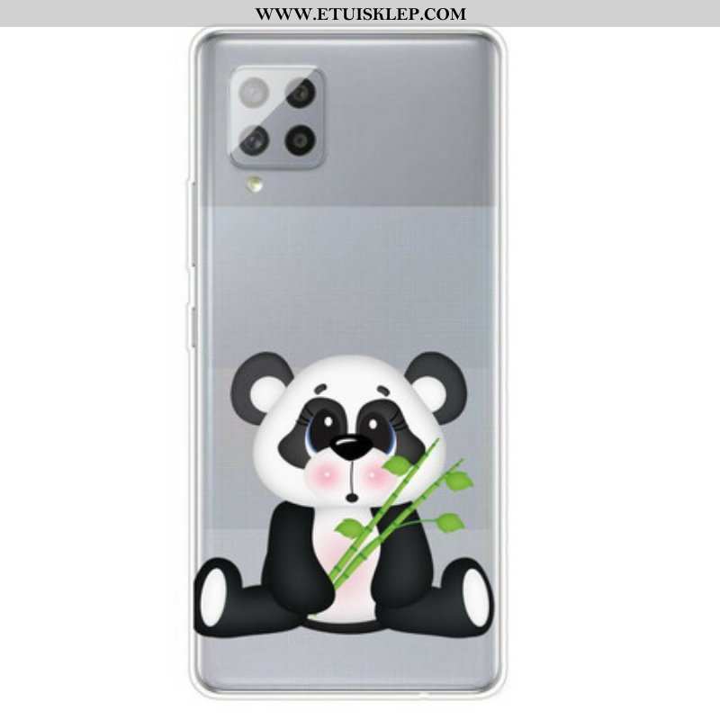 Futerały do Samsung Galaxy A42 5G Bezszwowa Smutna Panda